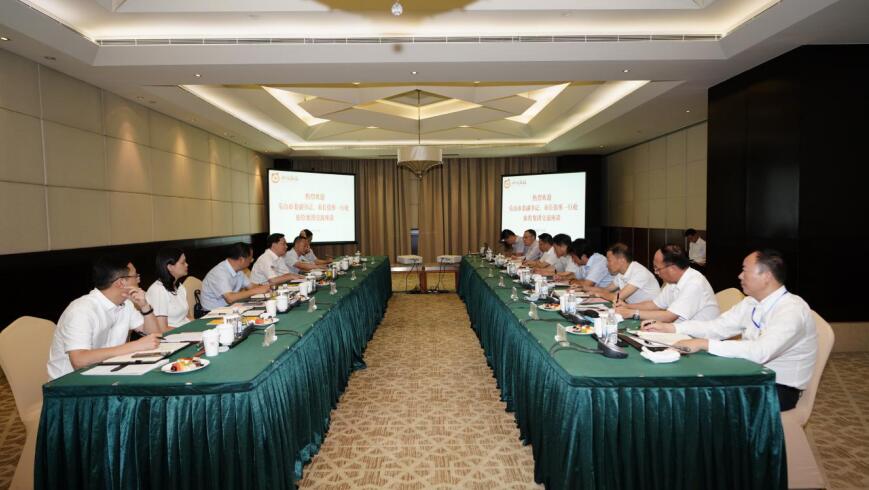 任丁董事长会见乐山市委副书记、市长张彤一行